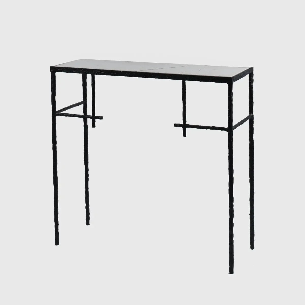 Mineral Console Bronze Nera And Marble
