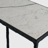 Mineral Console Bronze Nera And Marble