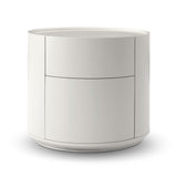 Ming Bedside Table - Matte Beige