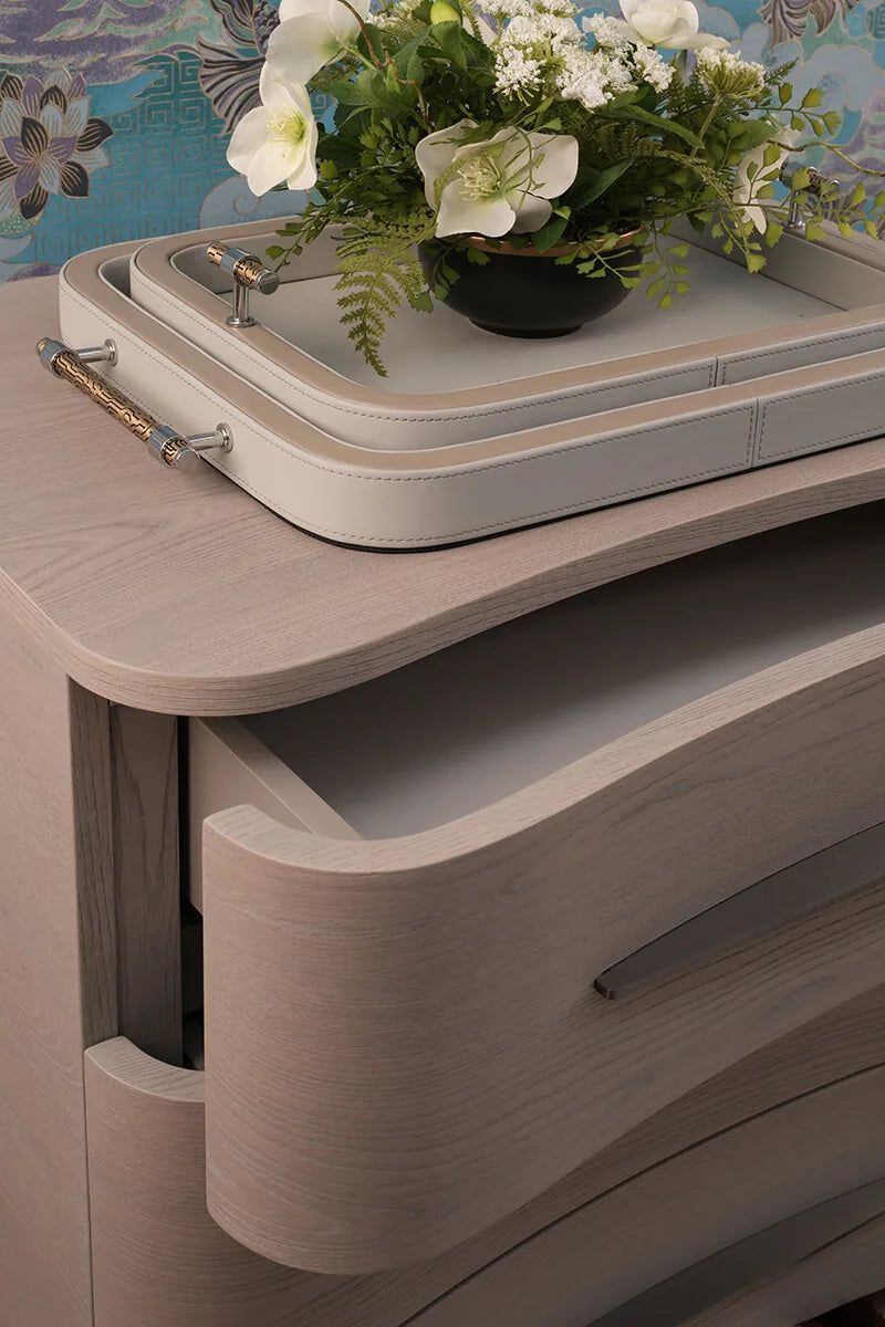 Monroe 3 Drawer Bedside