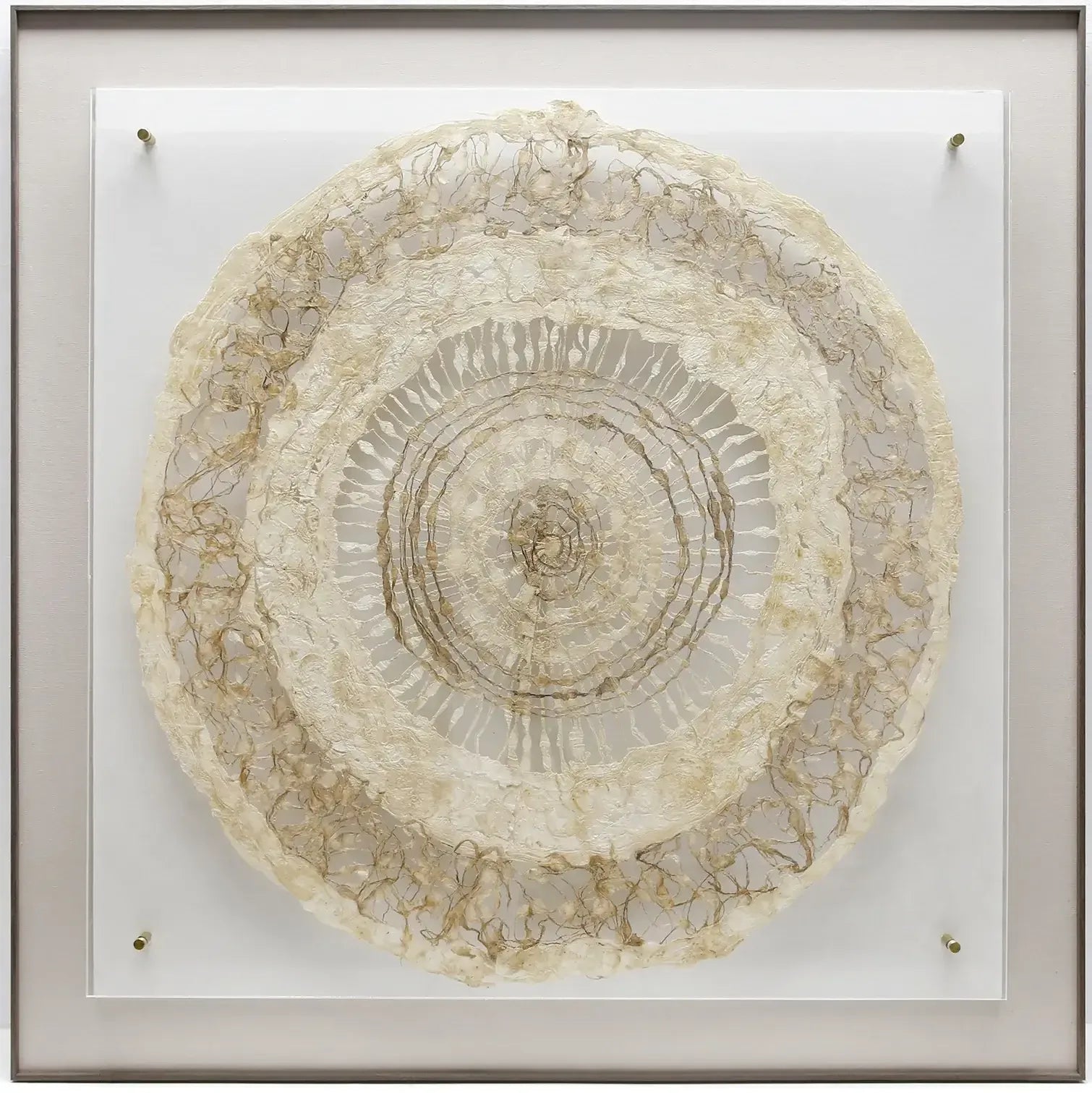 Moonlace – Handmade Dimensional Paper Wall Sculpture