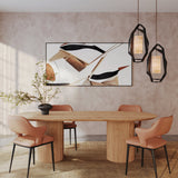 Lantine 240 Dining Table - Pill Shaped - Ash Oak