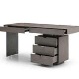 Oston Office Desk - Grey