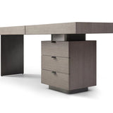 Oston Office Desk - Grey