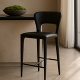Pari I Bar Stool - Mustang Black