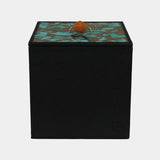 Pagoda Amber Leather box