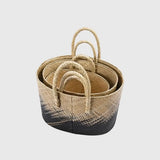 Palm Natural Set of 3 baskets