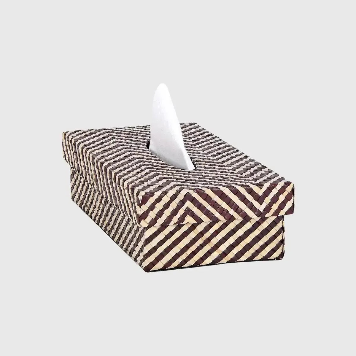 Palm Tissue Box Zig Zag