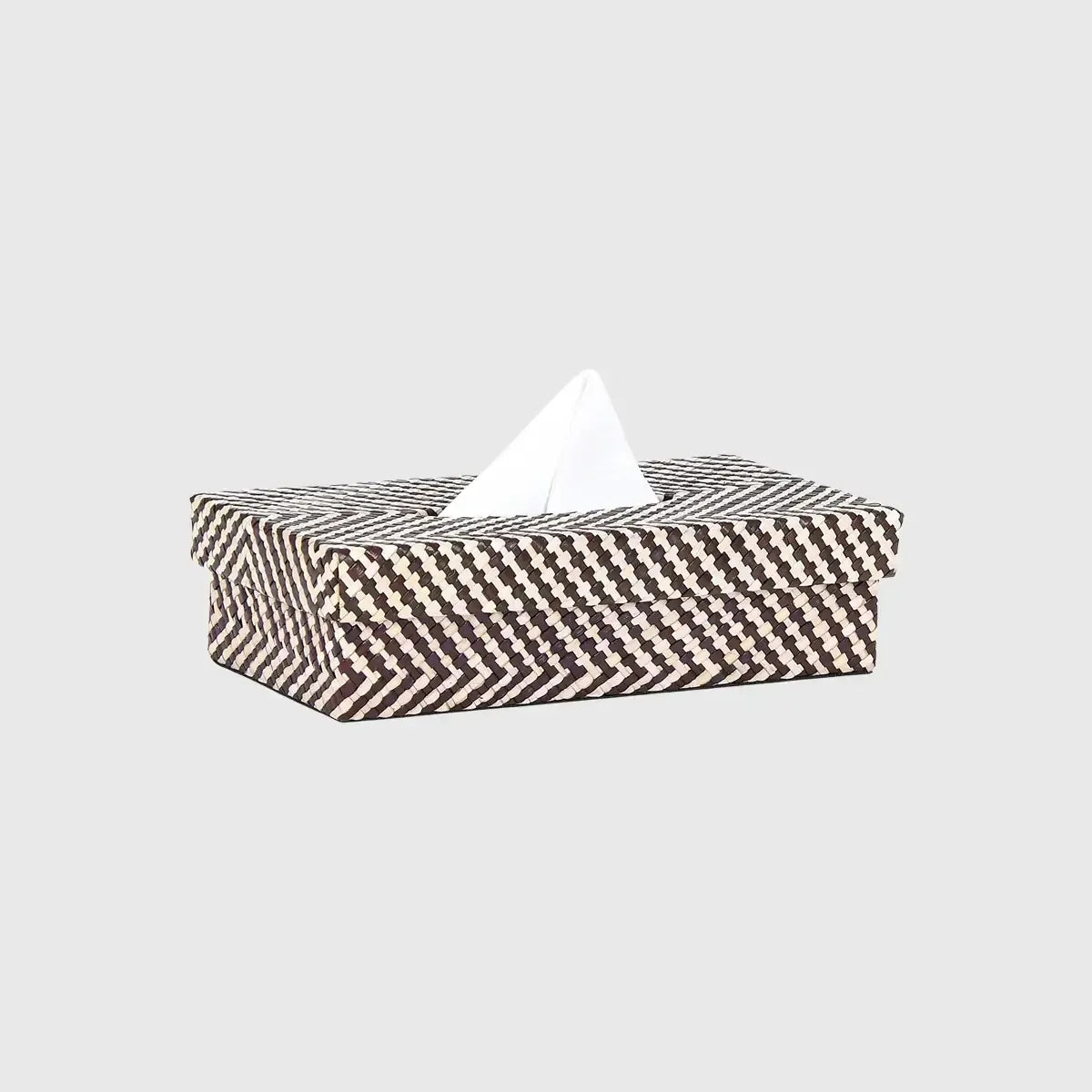 Palm Tissue Box Zig Zag