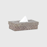 Palm Tissue Box Zig Zag