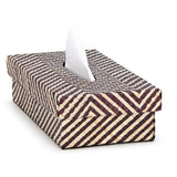 Palm Tissue Box Zig Zag
