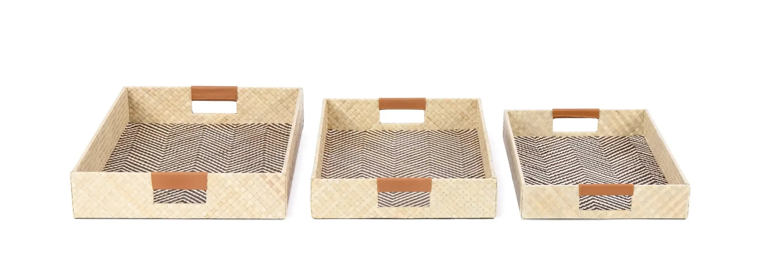 Palm Trays Zig Zag