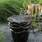 Palm Tree Bronze Side Table