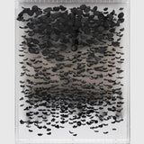 Paper Petal Black 3D art