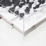 Paper Petal Black 3D art