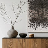 Paper Petal Black 3D art