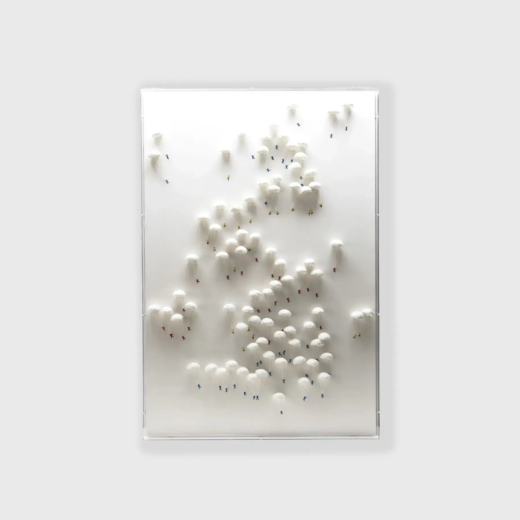 Parachute Handmade Dimensional Paper Wall Art
