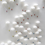 Parachute Handmade Dimensional Paper Wall Art