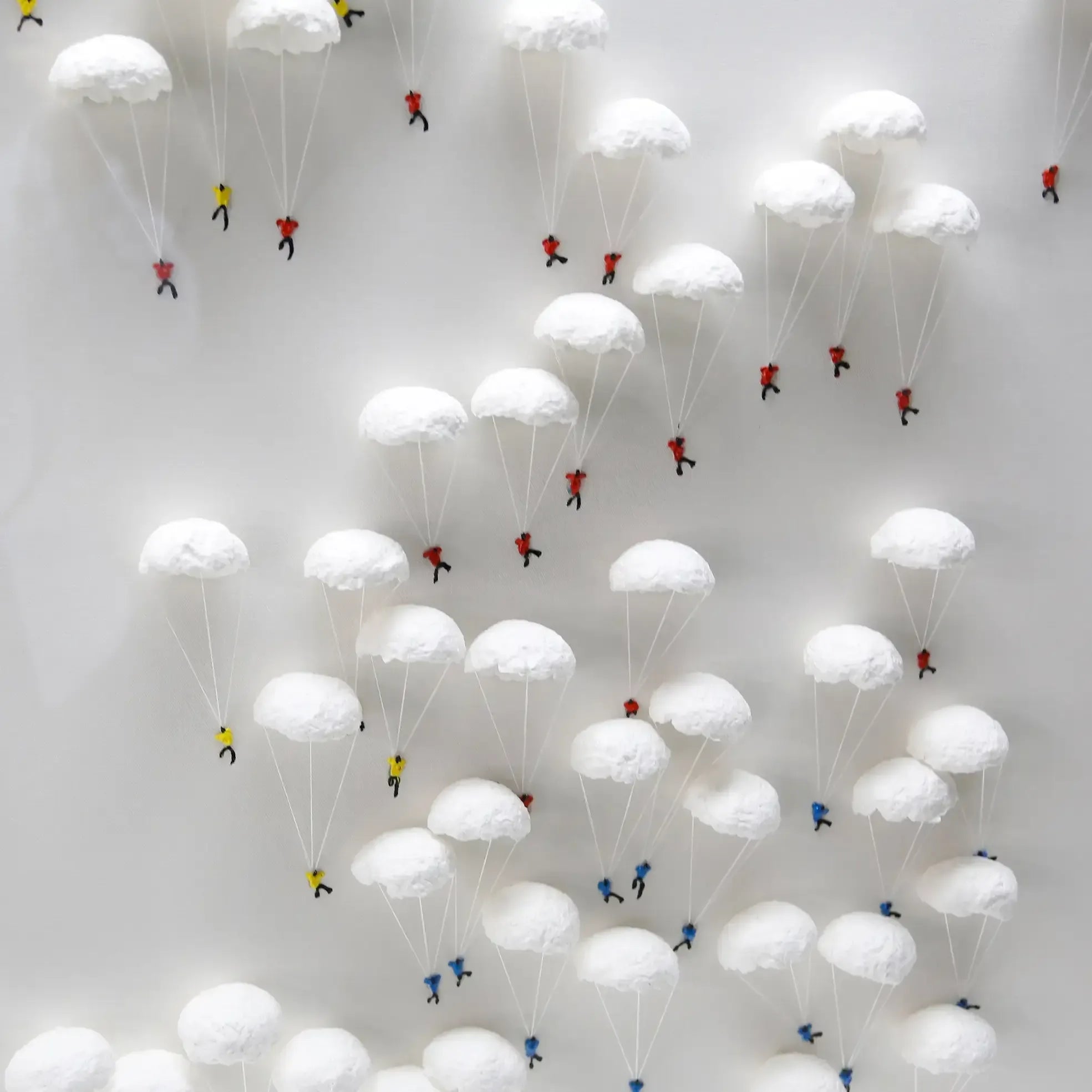 Parachute Handmade Dimensional Paper Wall Art
