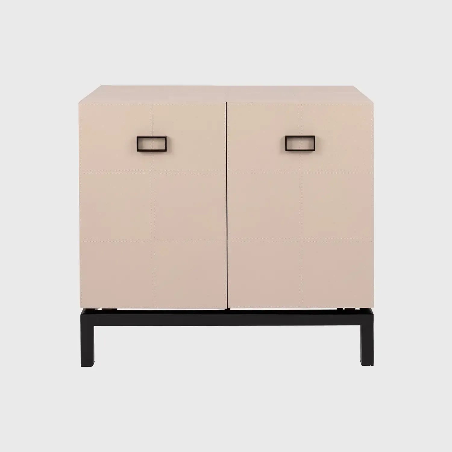 Paragon Cabinet 2 Door Pumice Leather