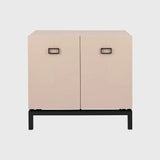 Paragon Cabinet 2 Door Pumice Leather