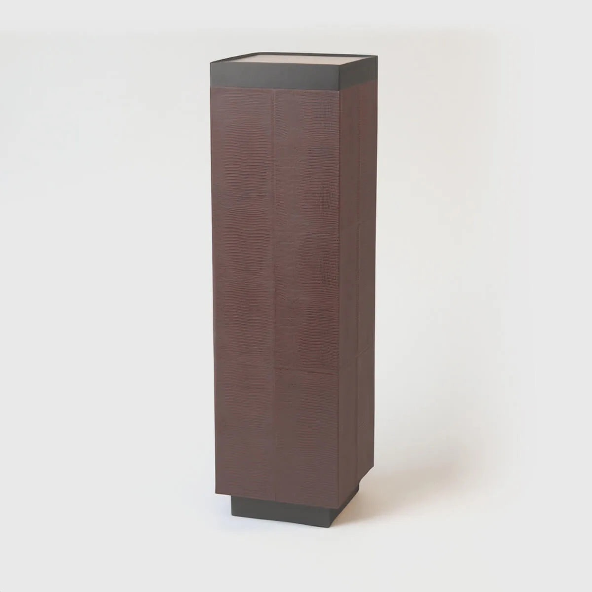 Paragon Pedestal Burgundy Leather