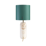 Cooper Golden Calcutta Marble Table Lamp with Shade