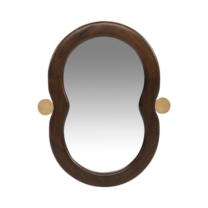 Touma Mindi Wood Framed Mirror