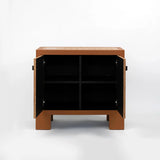 Ralf Cabinet Leather and Cork