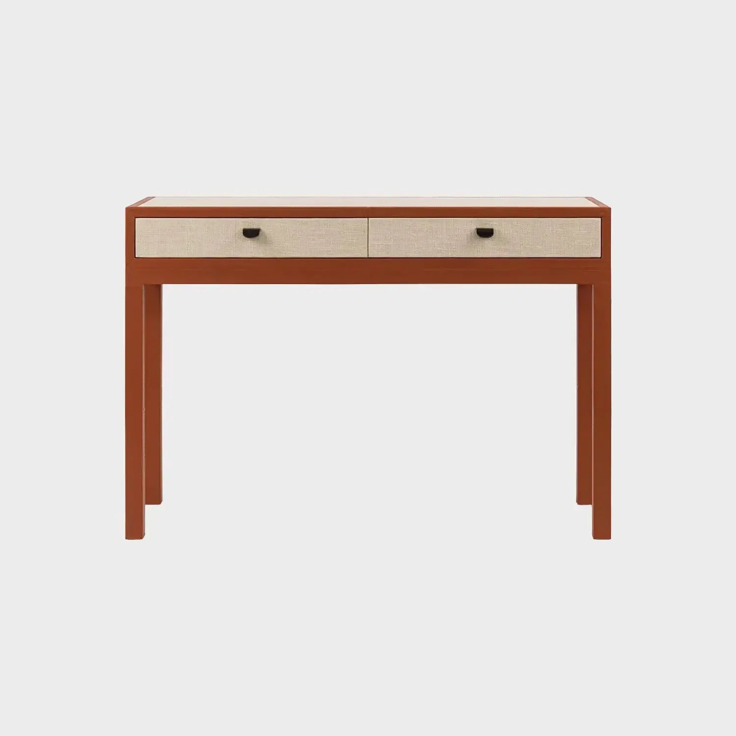 Ralf Console Leather and Jute