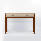 Ralf Console and Ottoman in Jute
