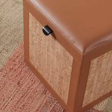 Ralf Ottoman Leather and Cork