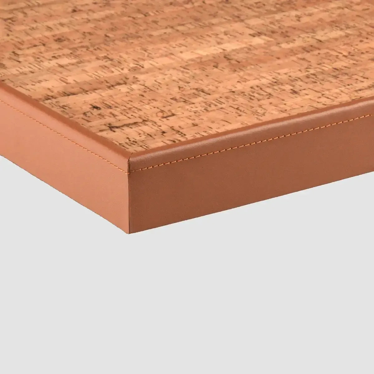 Ralf Rectangular Tray Leather and Cork