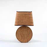 Ralf Round Lamp Leather and Cork