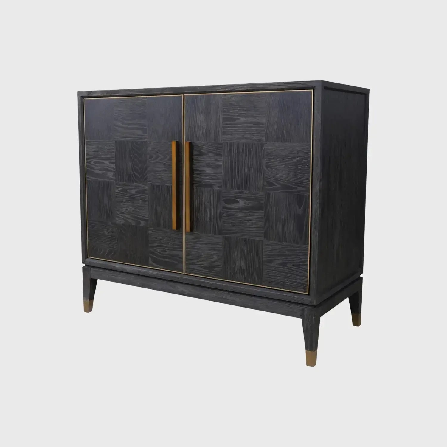Renmin Cabinet 2 Door Carbon Oak