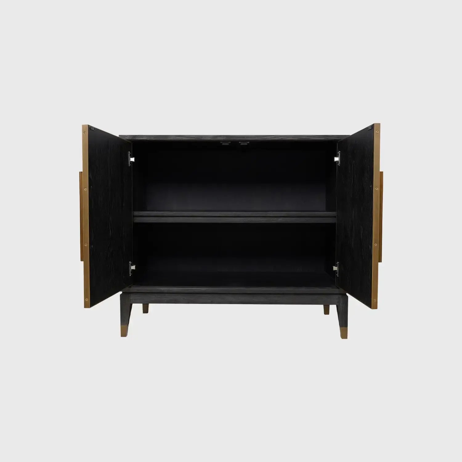 Renmin Cabinet 2 Door Carbon Oak