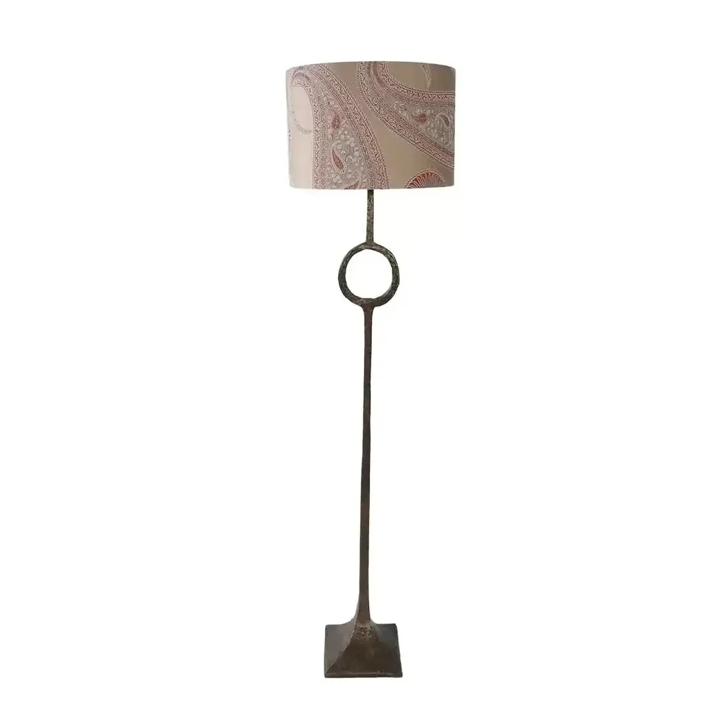 Ring Floor Lamp Bronze Dorato