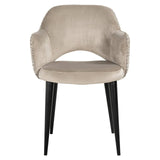 Giovanna Dining Chair Nature/Quartz Khaki