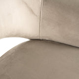 Giovanna Dining Chair Nature/Quartz Khaki