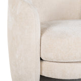 Fenna White Chenille Armchair by Richmond Interiors