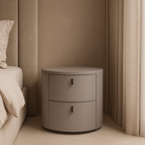 Sims Bedside -  Matte Grey
