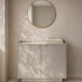 Saviour Buffet - Matte Beige - 2 Door