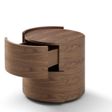 Dexter Bedside Table - Walnut - Pair
