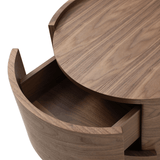 Dexter Bedside Table - Walnut - Pair