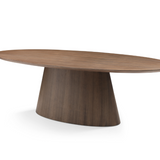 Tavamo Dining Table - Oval - Walnut