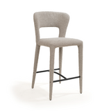 Pari I Bar Stool - Chex Boucle Steam