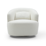 Grace Swivel Chair - Polar Bouclé