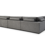 Blanco 5 Piece Modular Sofa - Charcoal