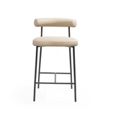 Alita Stool - Dark Marble