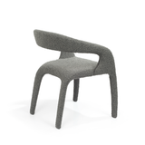 Escada Dining Chair - Chex Boucle Charcoal